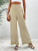 Casual Plain Loose Long Pants