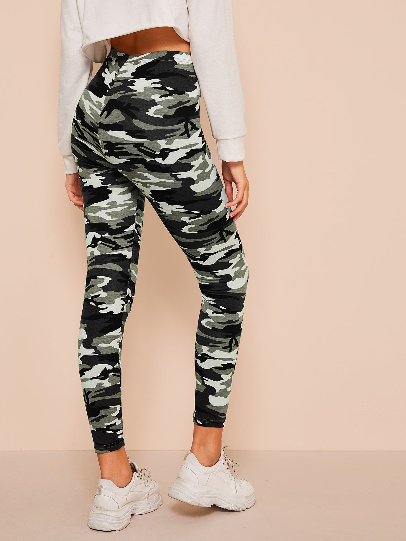 Camo Print Leggings