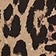 Leopard Split Thigh Sleeveless Halter Slit High Waist Long Dress