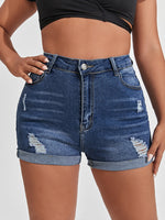 Plus Size Denim Shorts Suppliers