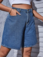 Plus Size Denim Shorts Producer