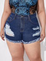 Plus Size Denim Shorts Producers