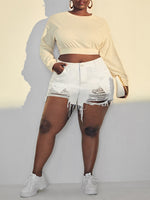 Plus Size Denim Shorts Wholesalers