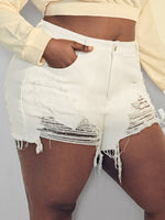 Plus Size Denim Shorts Producer