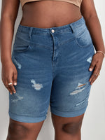 Plus Size Denim Shorts Manufacturers