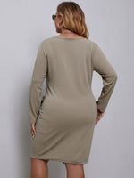 Plus Solid Knot Side Dress