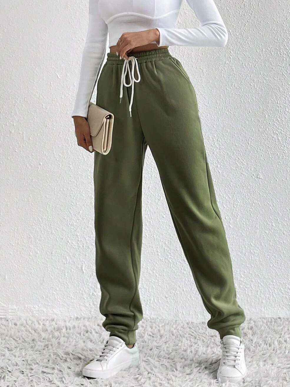 Casual Plain Loose Long Pants