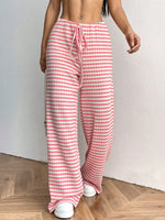 Casual Striped Loose Long Pants