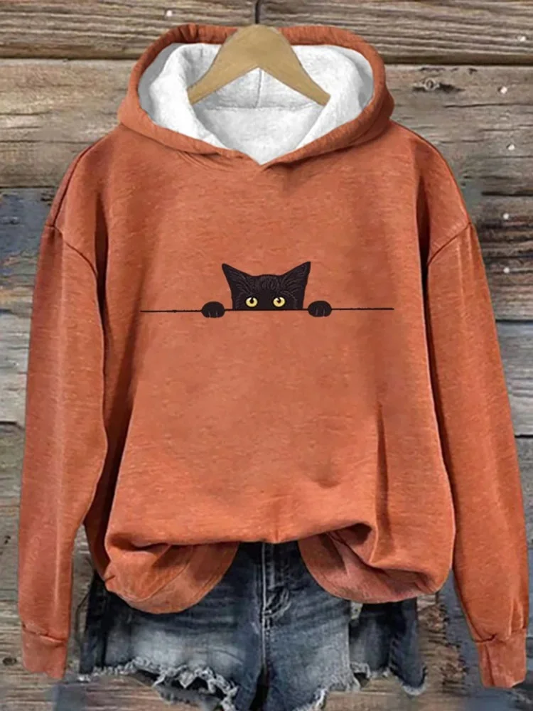 Loose Long Sleeve Hoodie Halloween Casual Regular Hoodie