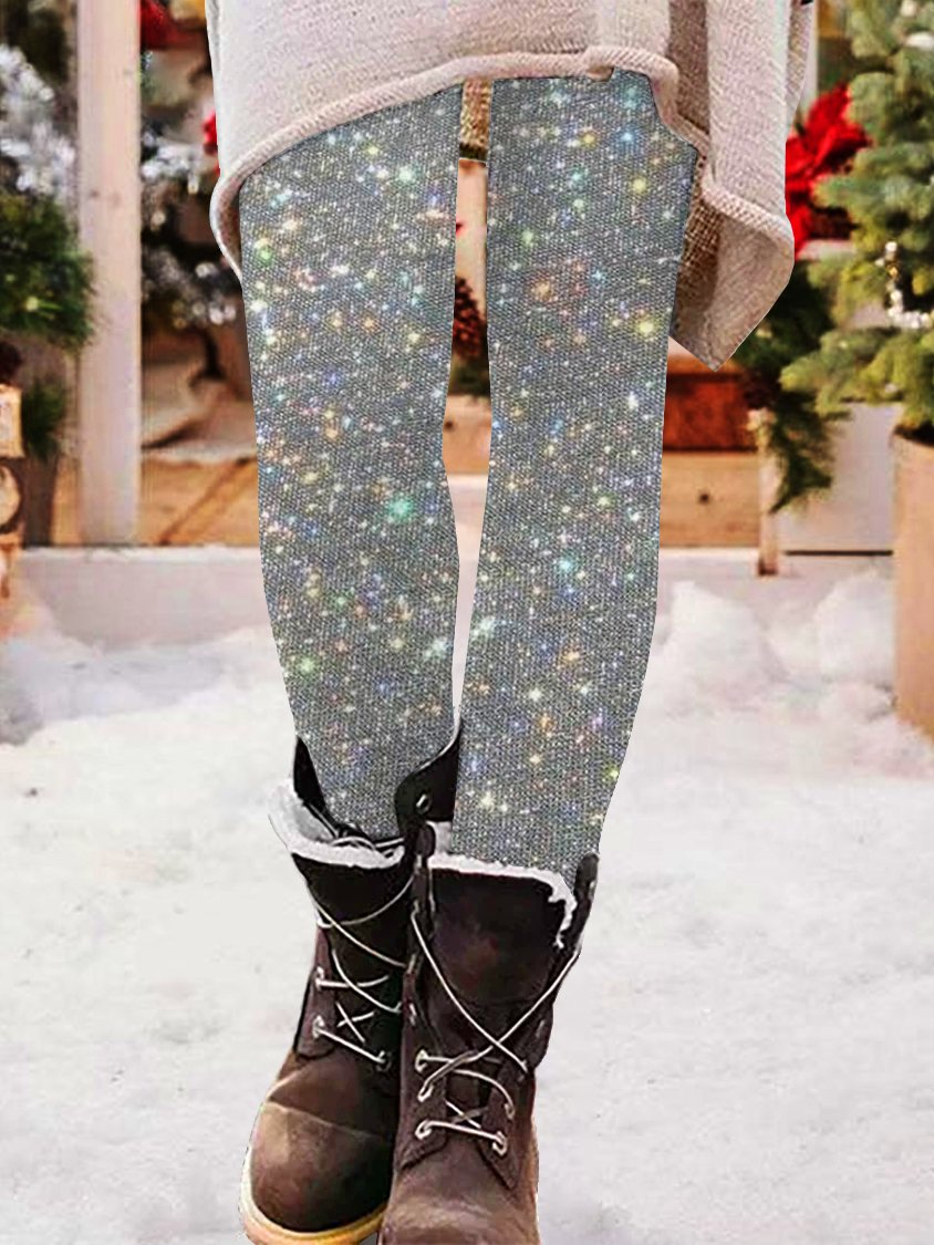 Casual Christmas Tight Long Leggings