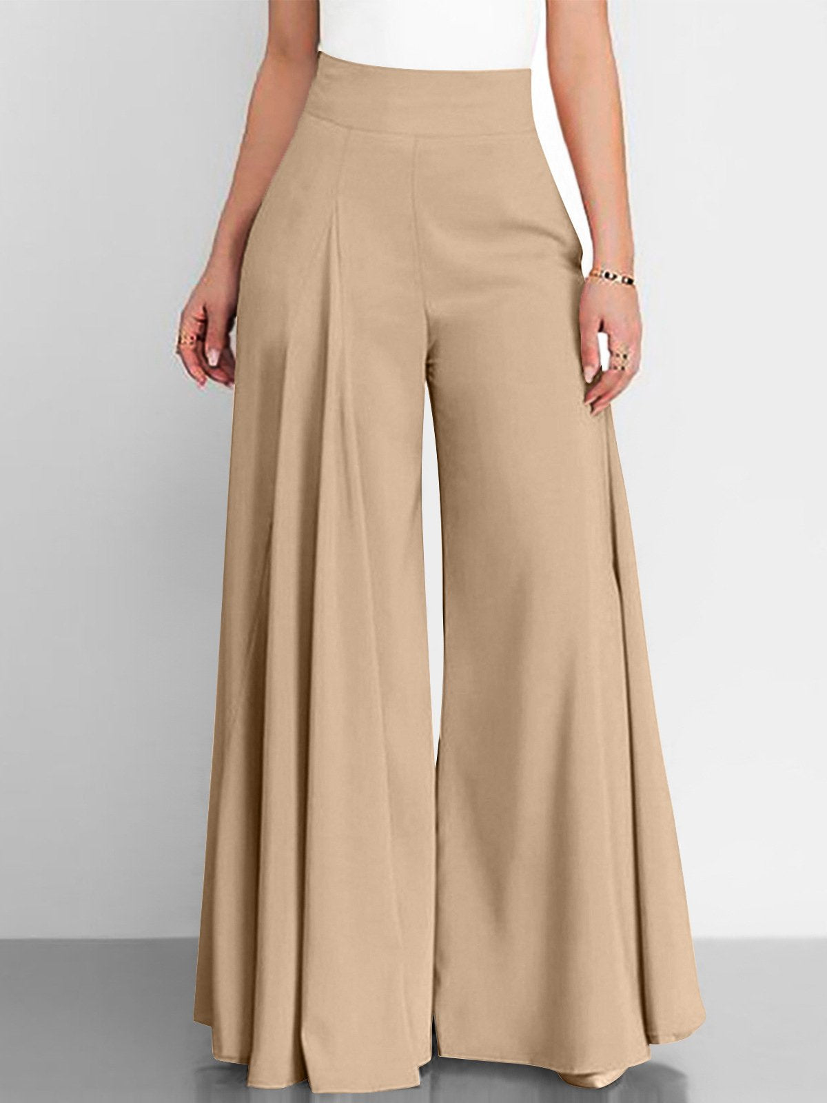 Casual Plain Loose Long Pants