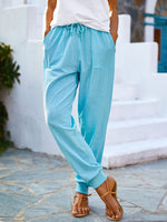 Casual Plain Loose Long Pants