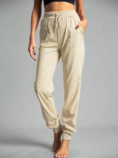 Casual Plain Loose Long Pants