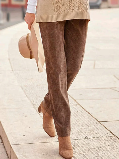 Casual Plain Loose Long Pants