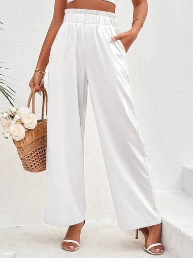 Casual Plain Loose Long Pants