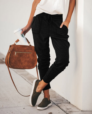 Casual Plain Loose Long Pants