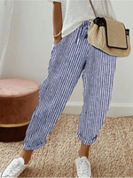 Casual Plain Loose Long Pants