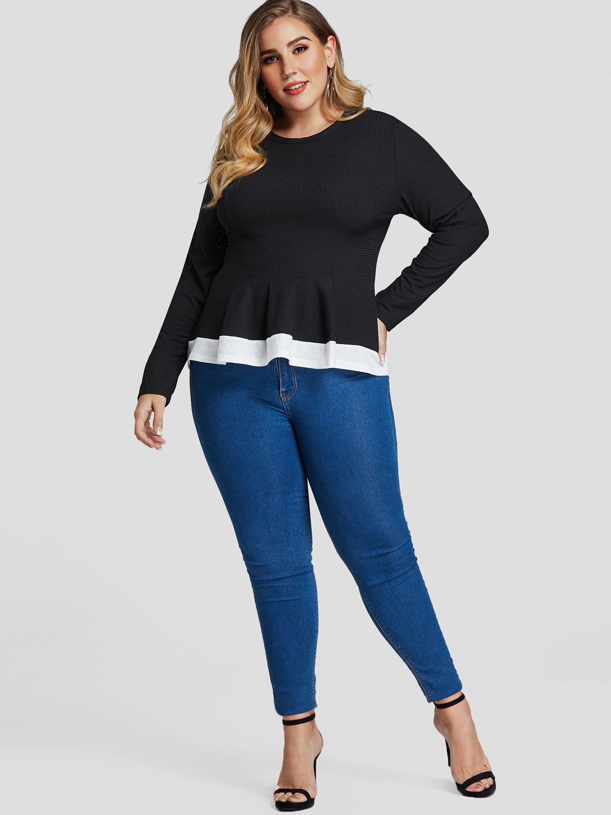 OEM ODM Ladies Plus Size Tops