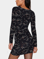 NEW FEELING Womens Black Bodycon Dresses