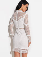 NEW FEELING Womens White Sexy Dresses