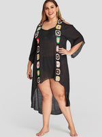 NEW FEELING Womens Black Plus Size Dresses