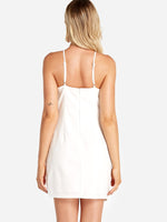 NEW FEELING Womens White Sexy Dresses