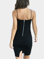 NEW FEELING Womens Black Bodycon Dresses