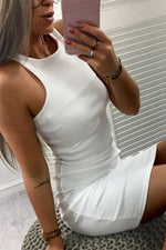 OEM Ladies White Bodycon Dresses