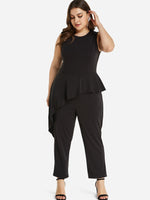 OEM Ladies Black Plus Size Bottoms