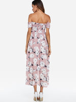 NEW FEELING Womens Pink Floral Dresses