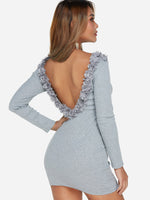 ODM Ladies Long Sleeve Sexy Dresses