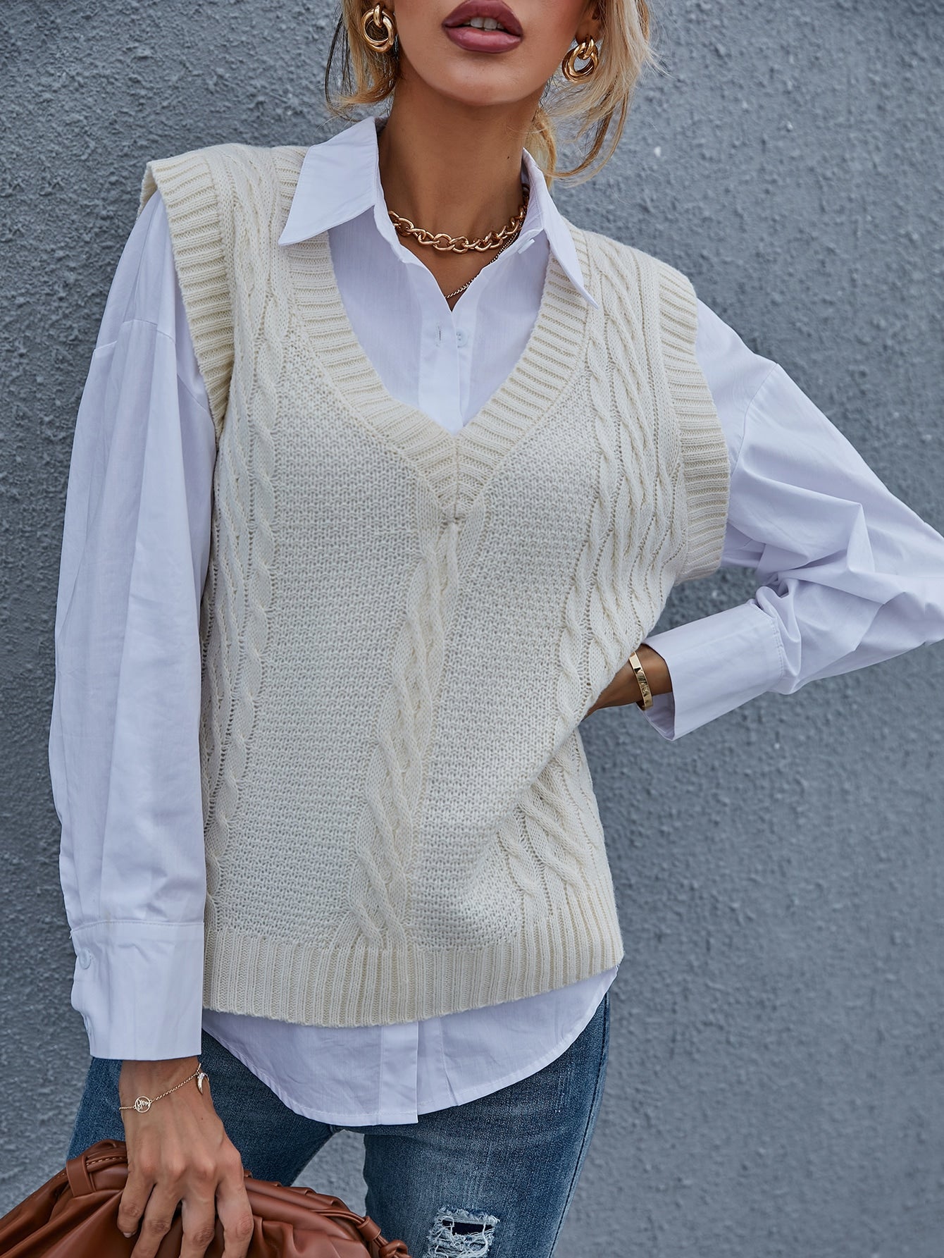 Women Knit Tops Supplier