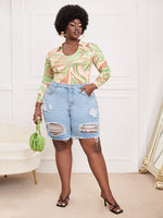 Plus Size Denim Shorts Factories