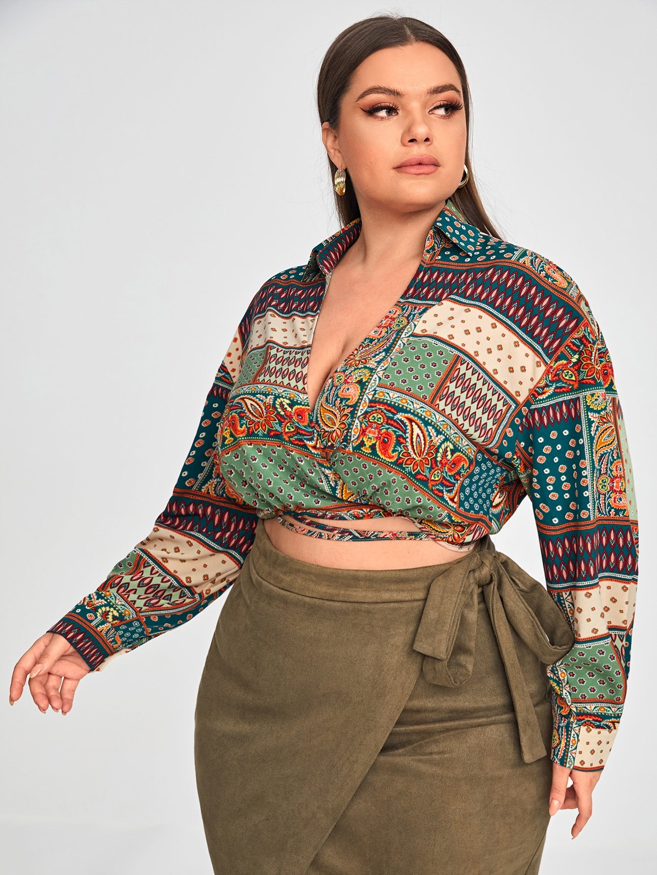 Plus Size Blouses Supplier