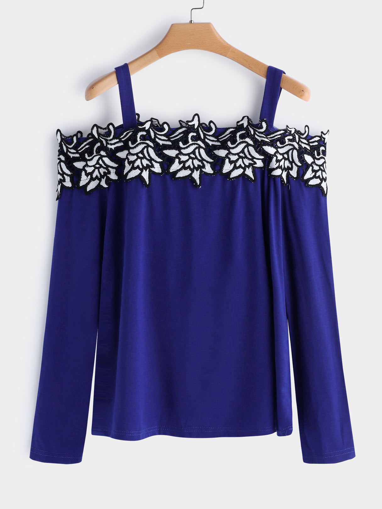 NEW FEELING Womens Blue Plus Size Tops