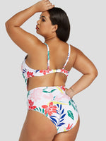 ODM Ladies Sleeveless Plus Size Swimwear