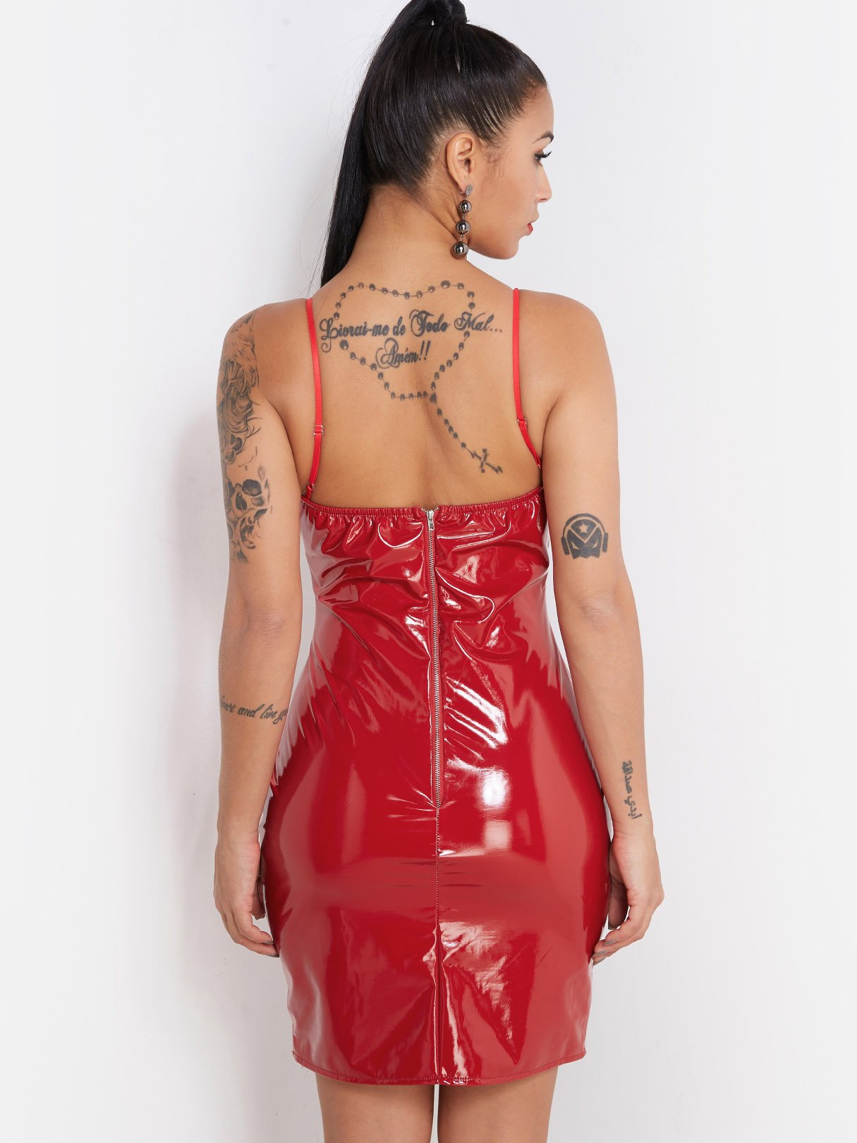 NEW FEELING Womens Red Sexy Dresses