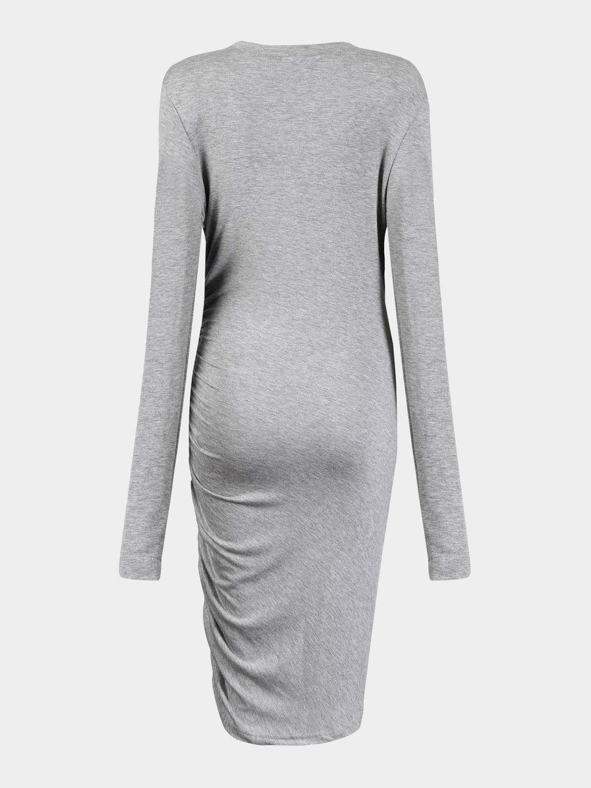 NEW FEELING Womens Grey Bodycon Dresses