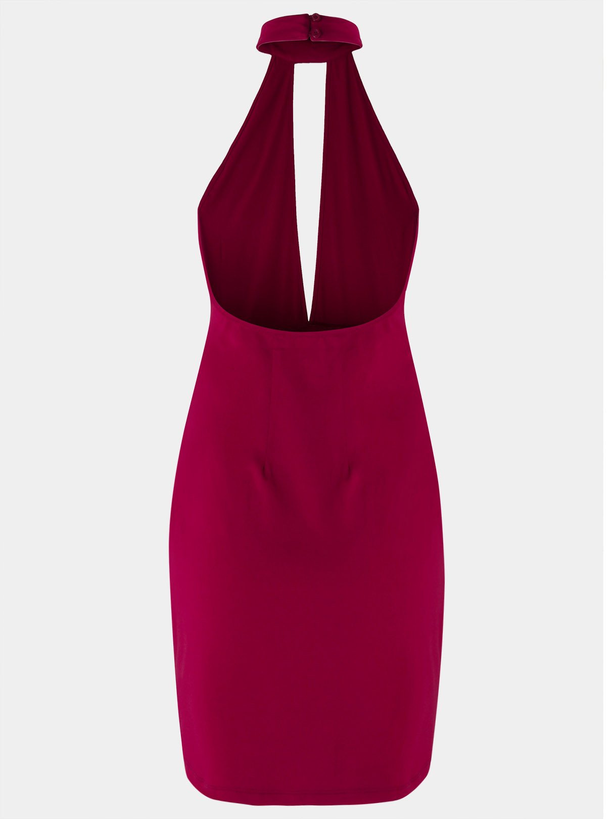 OEM Ladies Burgundy Sexy Dresses