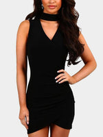 OEM Ladies Black Mini Dresses