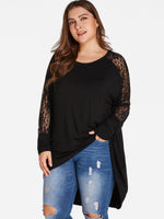 ODM Ladies Long Sleeve Plus Size Tops