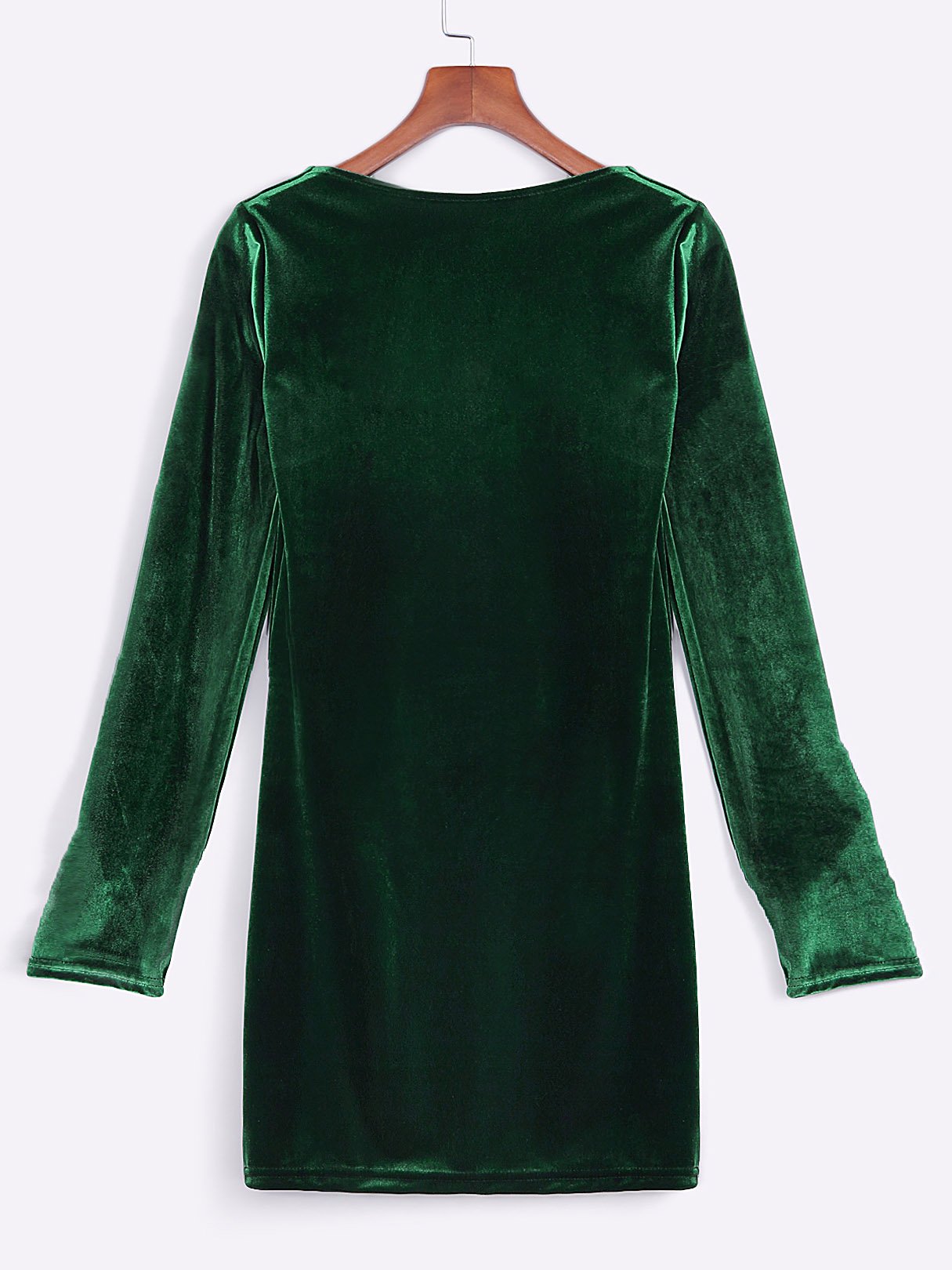 OEM Ladies Green Mini Dresses