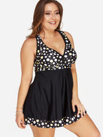 OEM Ladies Black Plus Size Swimwear