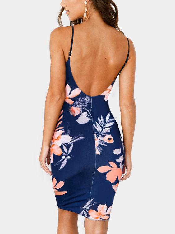 NEW FEELING Womens Navy Sexy Dresses