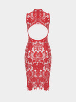 NEW FEELING Womens Red Sexy Dresses