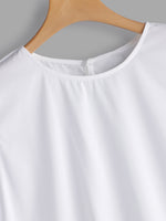 OEM Ladies White Plus Size Tops