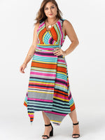 OEM ODM Womens Sleeveless Plus Size Maxi Dress