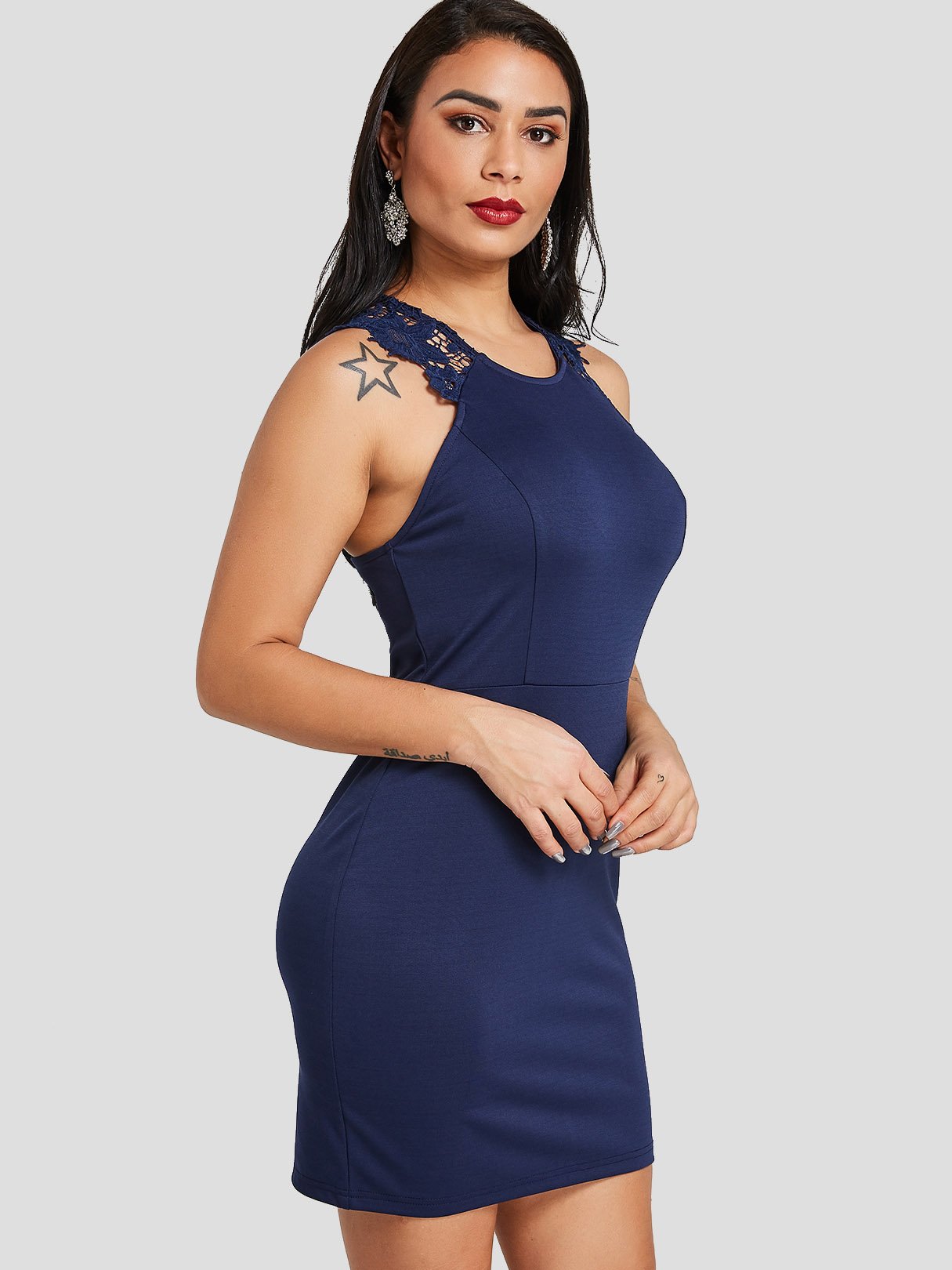 ODM Ladies Sleeveless Sexy Dress