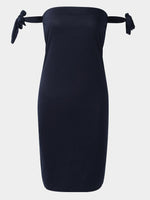 NEW FEELING Womens Navy Bodycon Dresses