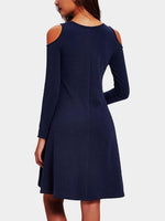 NEW FEELING Womens Navy Sexy Dresses